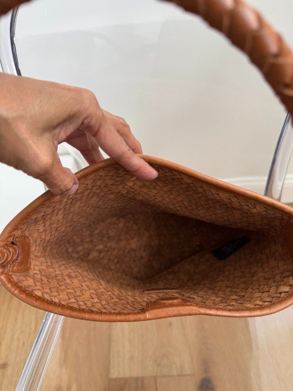 The Signature Woven Shoulder Bag - Picture 3 of 3